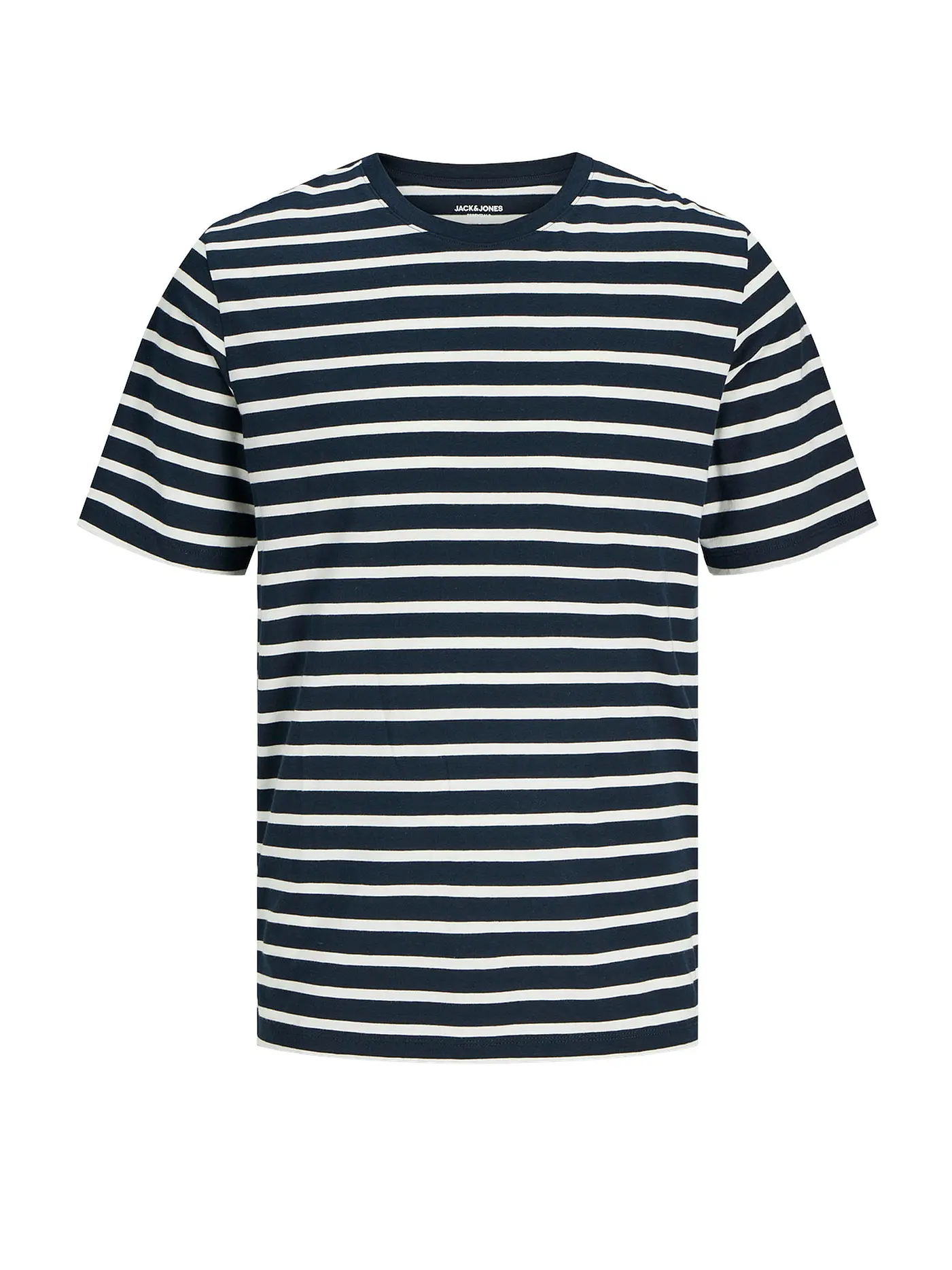 JACK & JONES | T-Shirt Slim Fit JJEORGANIC | dunkelblau